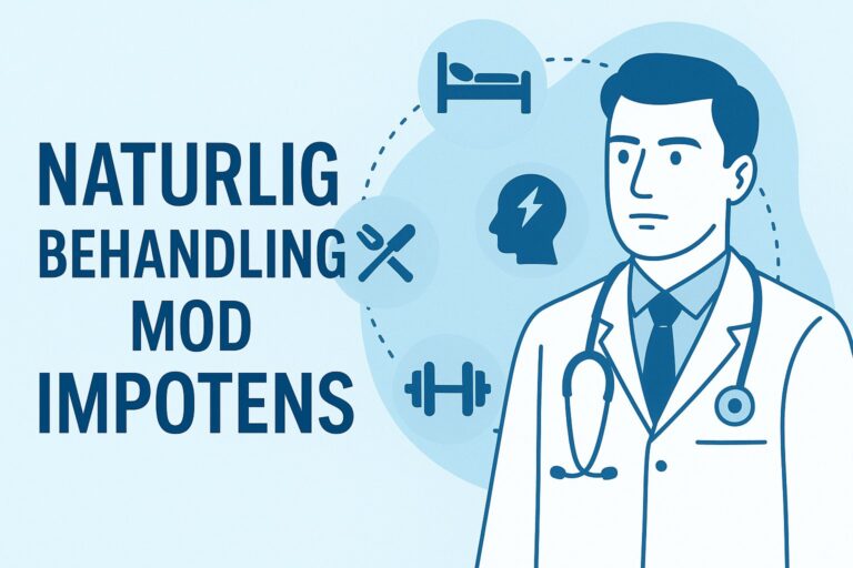 Naturlig behandling mod impotens – hvad virker egentligt?